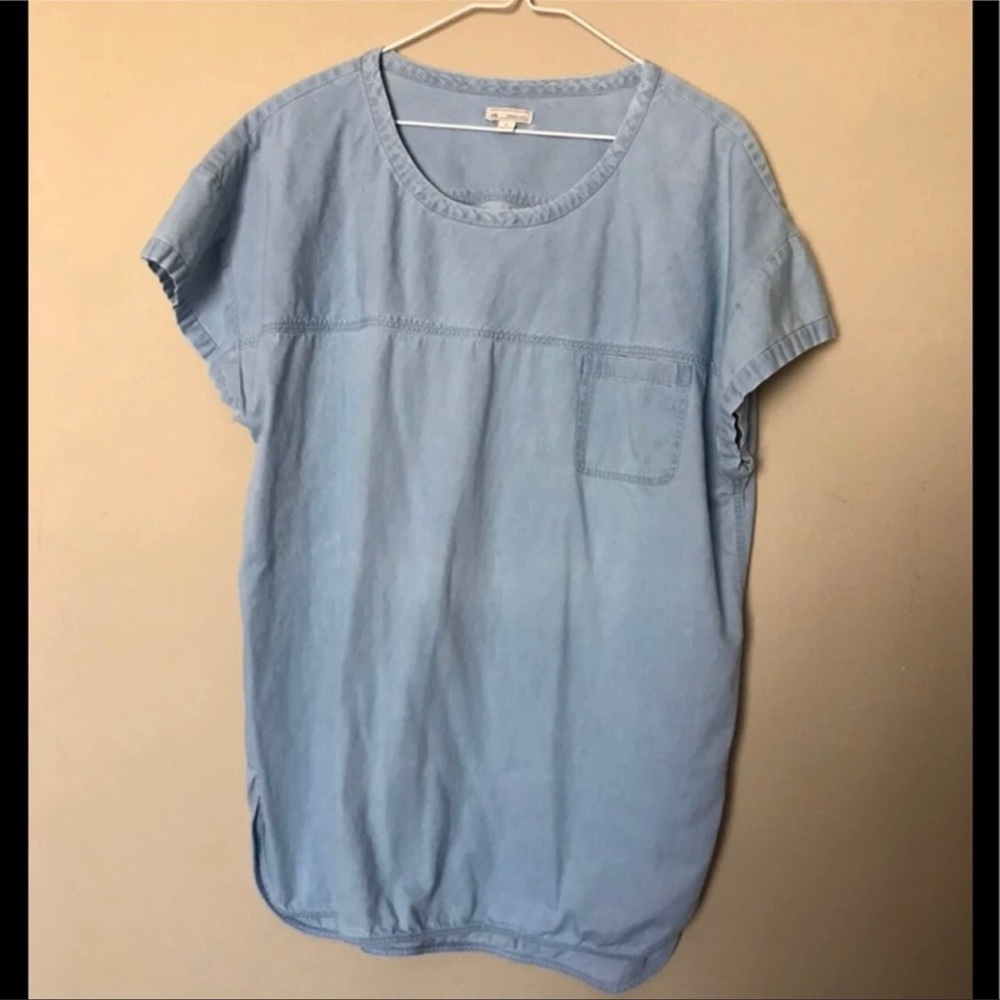 Gap Chambray Blouse